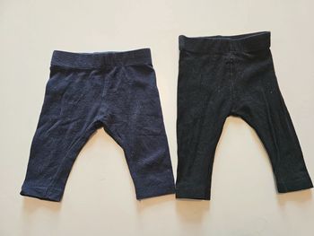 2 leggings bébé fille