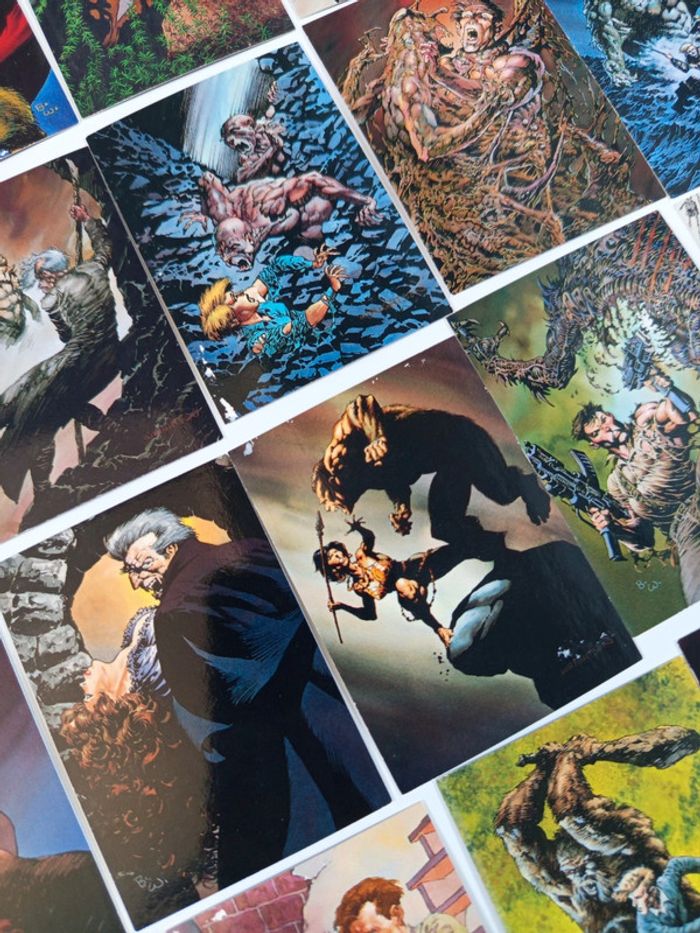 Lot cartes Bernie Wrightson - photo numéro 8