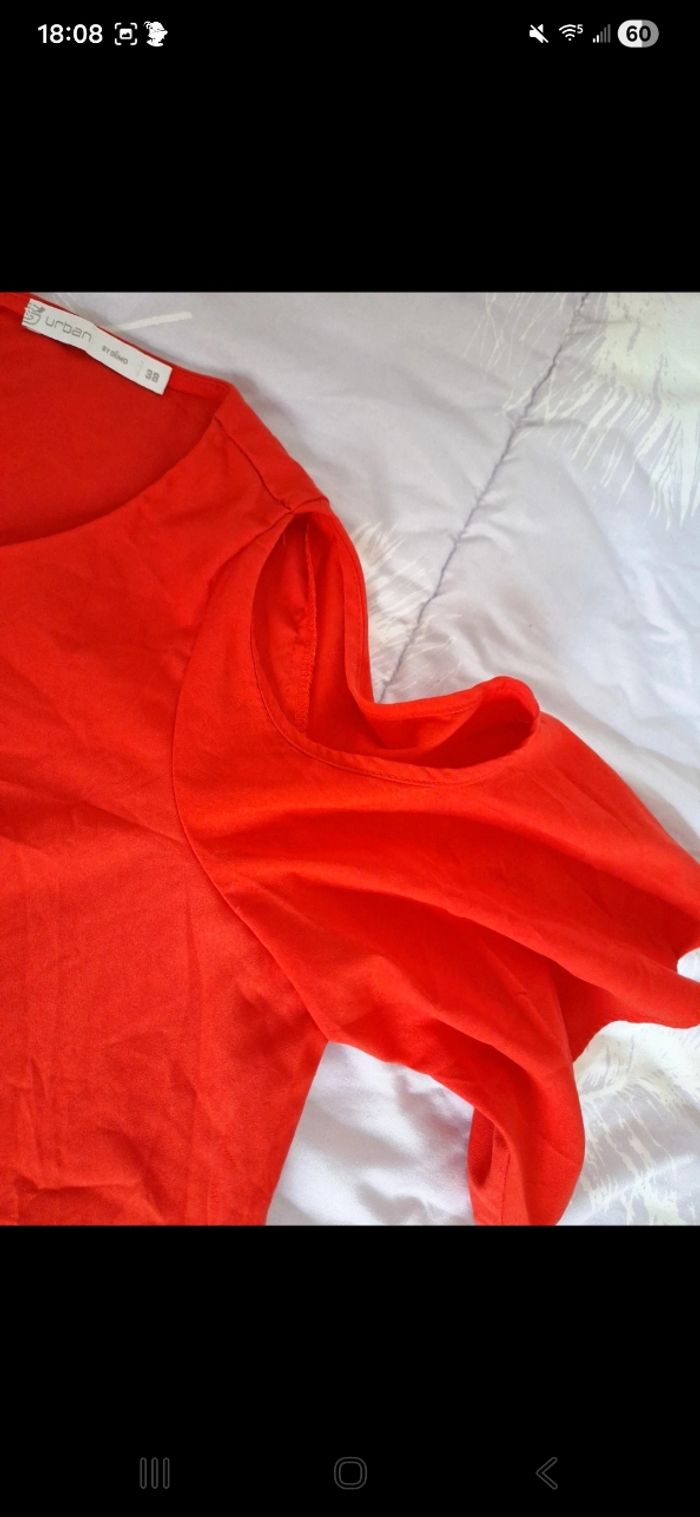 Blouse rouge - photo numéro 2