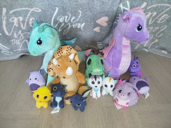 Peluches de dragons