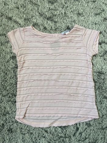 Teeshirt rose pâle Okaidi - 4 ans