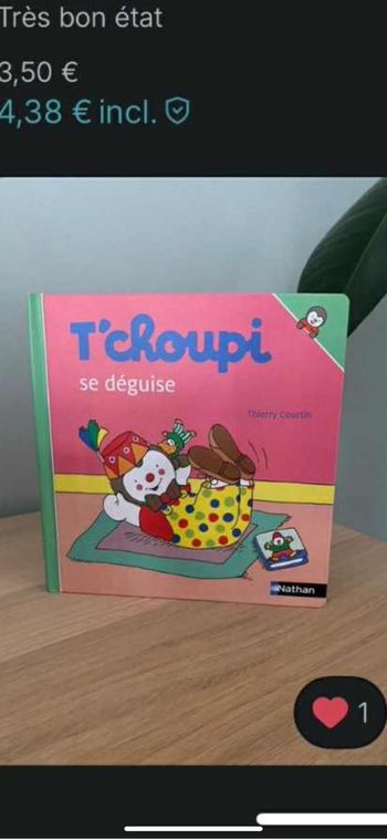 Lot 9 livres tchoupi