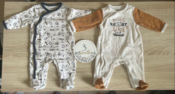 Lot pyjama 3 mois
