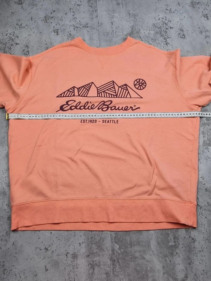 Sweat Eddie Bauer rose saumon – Taille XL Femme - photo numéro 10