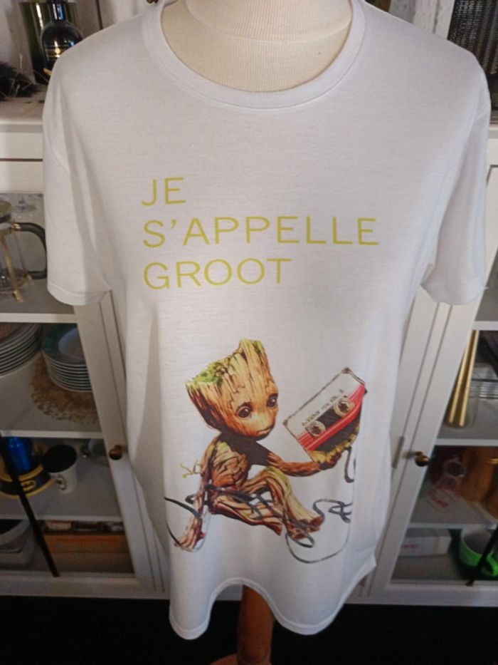 T shirt homme ou mixte Groot taille XL - photo numéro 3