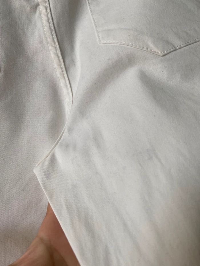 Jean blanc capri Kiabi 40 - photo numéro 7