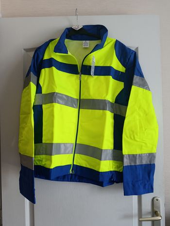 Veste de travail fluo