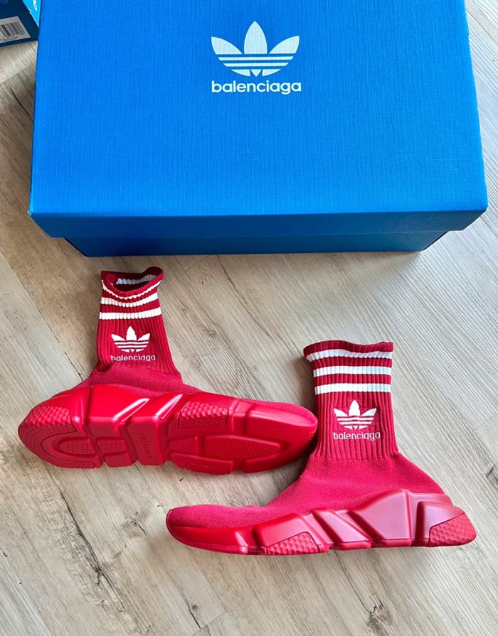 Balenciaga X Adidas Speed Traîner Red 39