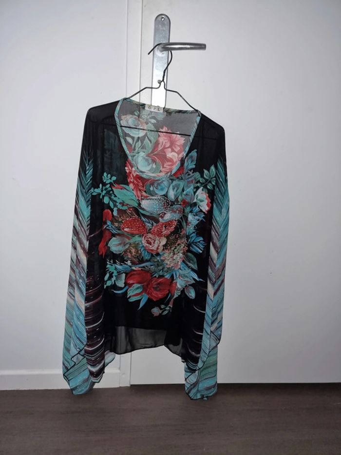 Blouse ample fleurie
