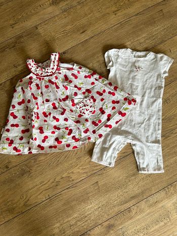 Ensemble bébé fille 12 mois Berlingot