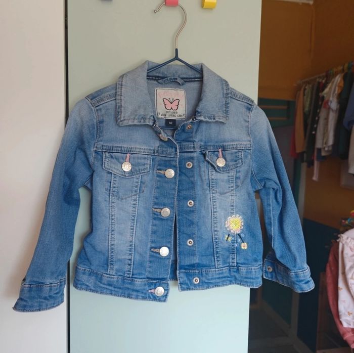 Veste en jeans 2 ans - photo numéro 2