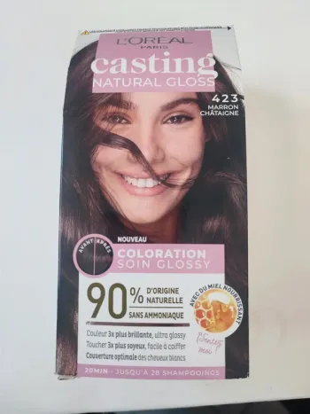 Coloration soin glossy L'Oréal