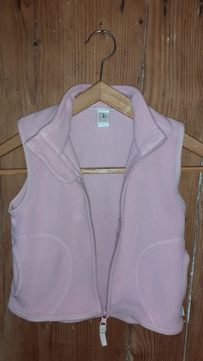 Veste polaire sans manche