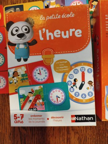 Jeux éducatifs pour apprendre l'heure