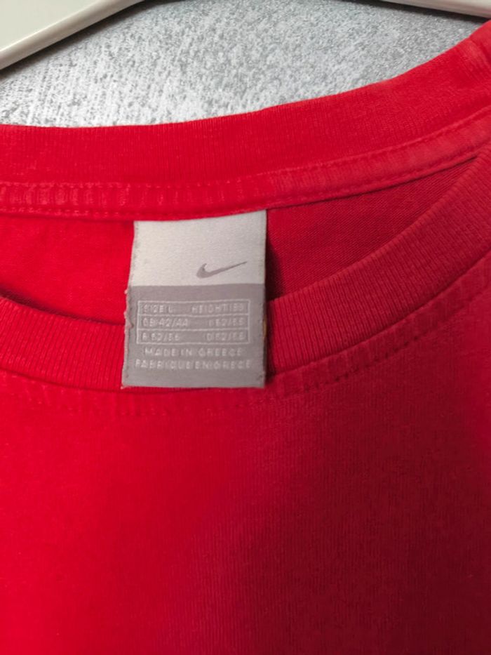 Tee shirt rouge Nike taille L - photo numéro 3