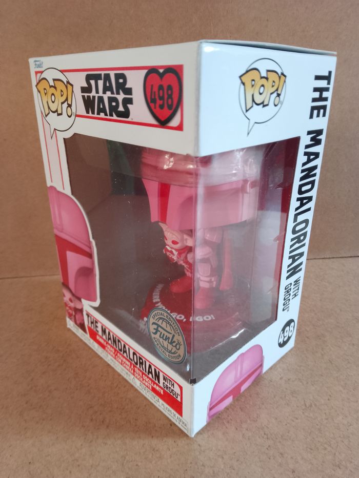 figurine neuve funko pop special edition star wars 498 the mandalorian with grogu - photo numéro 9