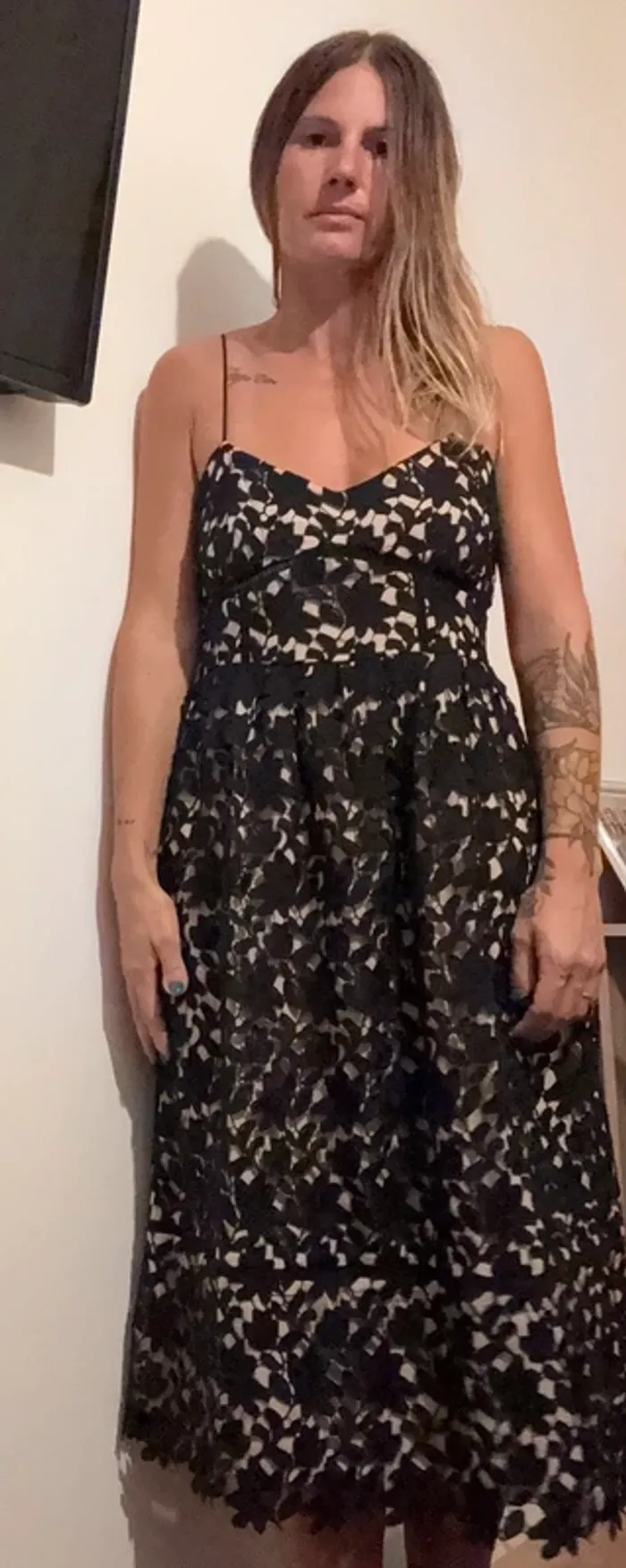 Robe dentelle