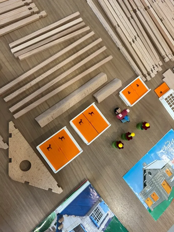 Jeu de construction jeujura 175 pièces - photo numéro 9
