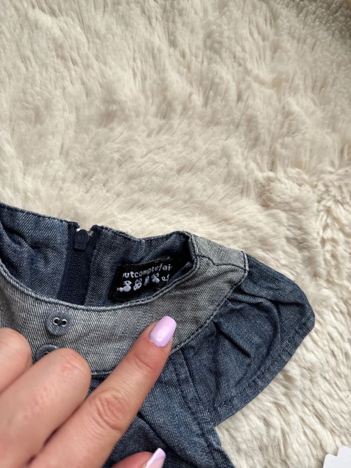 Robe en jeans tout compte fait à croquer 3 mois - photo numéro 2