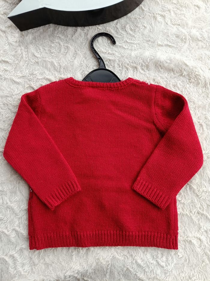 Pull de Noël Minnie Mère Père Noël Fille 9 mois Disney Baby - photo numéro 10