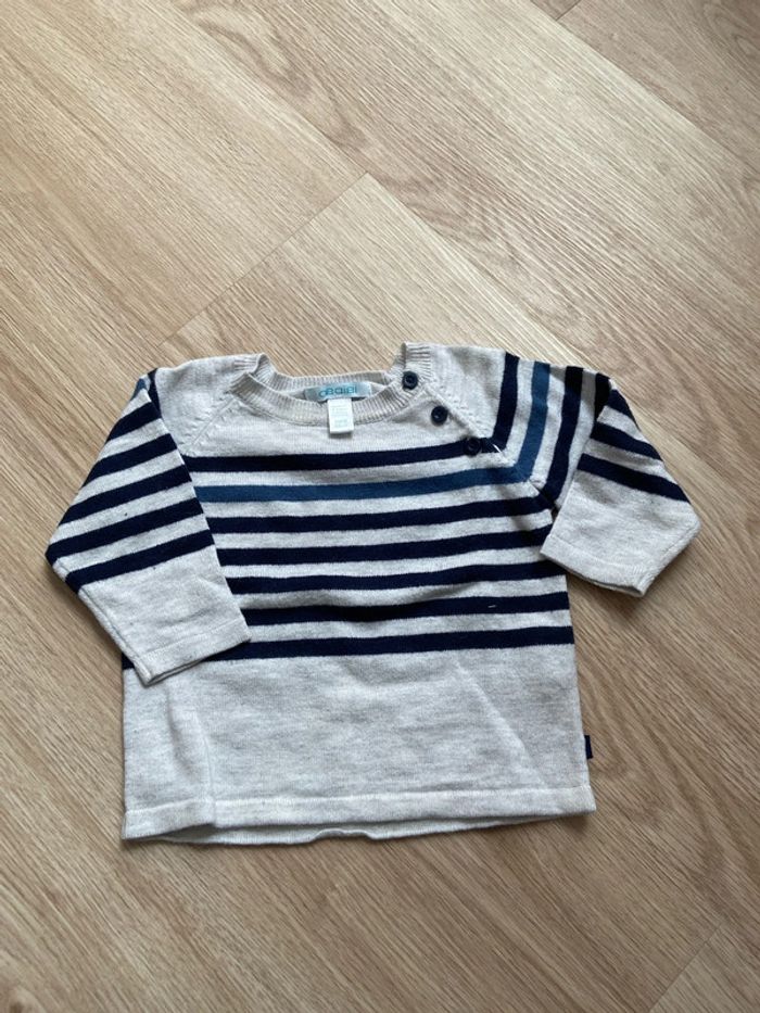 Pull à rayures