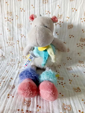 Doudou Hippopotame tropicool Doudou et compagnie