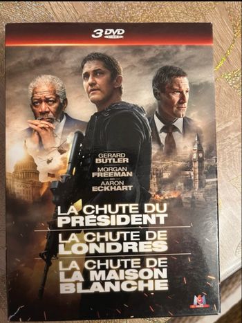 DVD la chute de la maison blanche trilogie 
