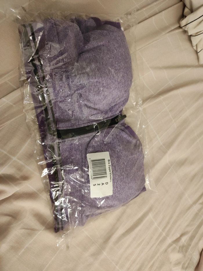 Brassière violet L