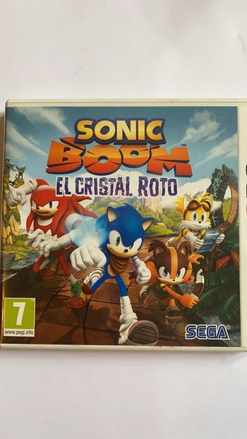 sonic boom el Cristal roto 3ds