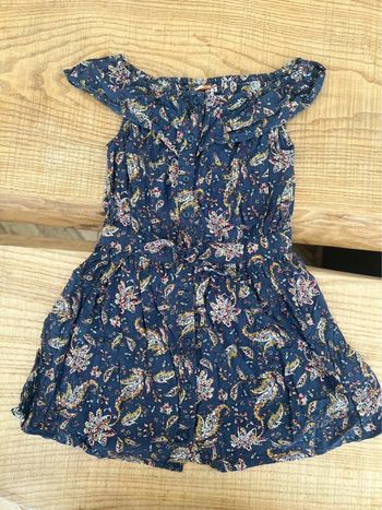 Robe tape à l’œil 6 ans été fille à motif floral