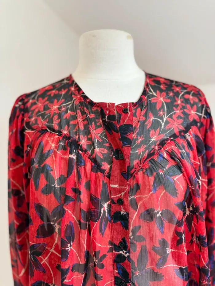 Belle blouse fluide Promod 🌸 XL 42 - photo numéro 4
