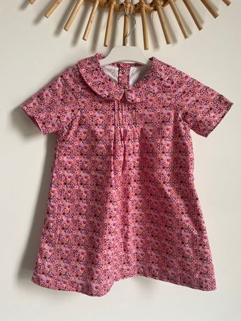 Robe fille fait main 