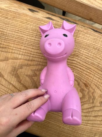 Grande Tirelire cochon rose