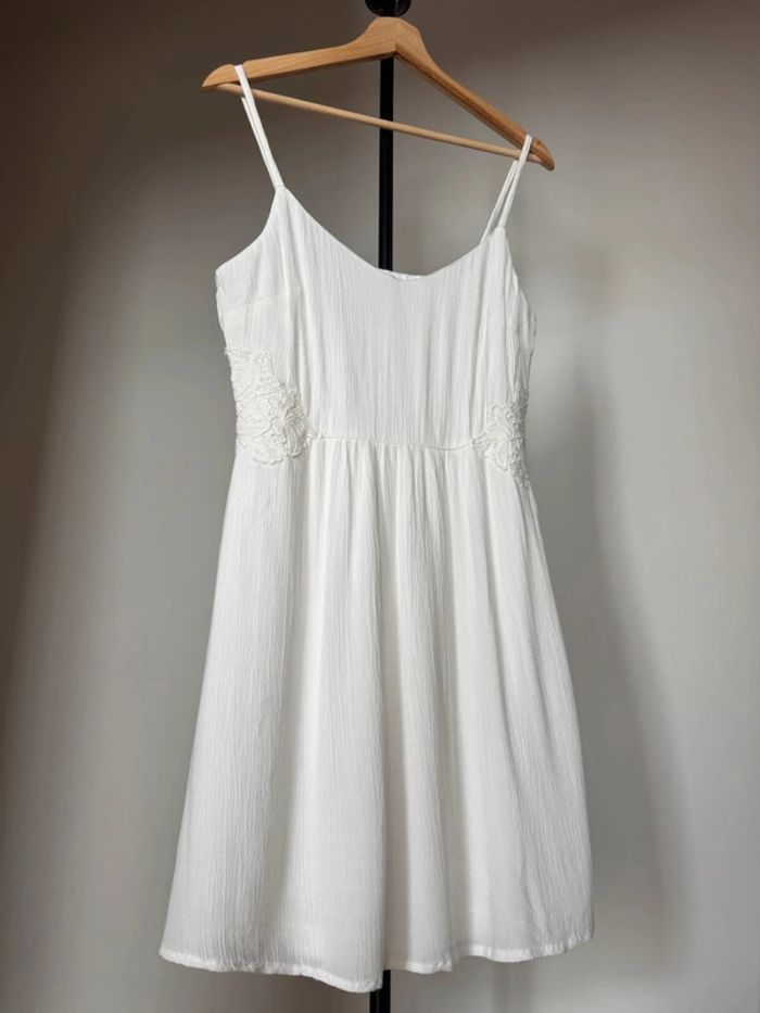 Robe courte blanche S Even&Odd