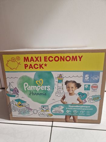 couches taille 5 pampers harmonie