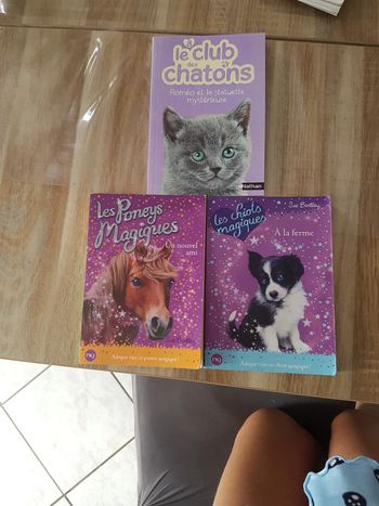 Lot de 3 livres différents