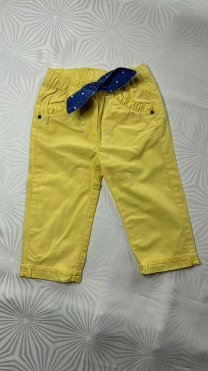 Pantalon léger fille 6 mois 68cm - photo numéro 2