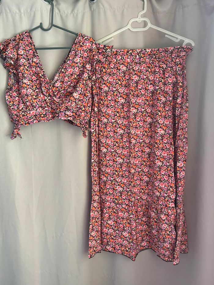 Ensemble jupe + haut femme