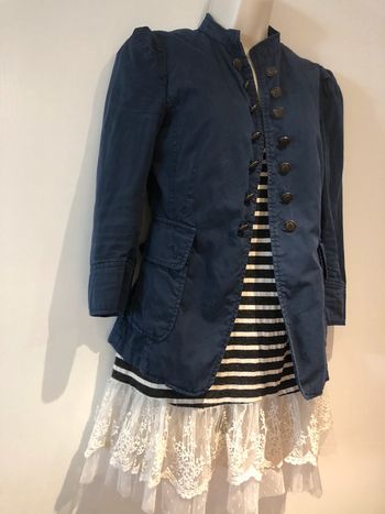 Blazer Zara Style marin bleu taille S