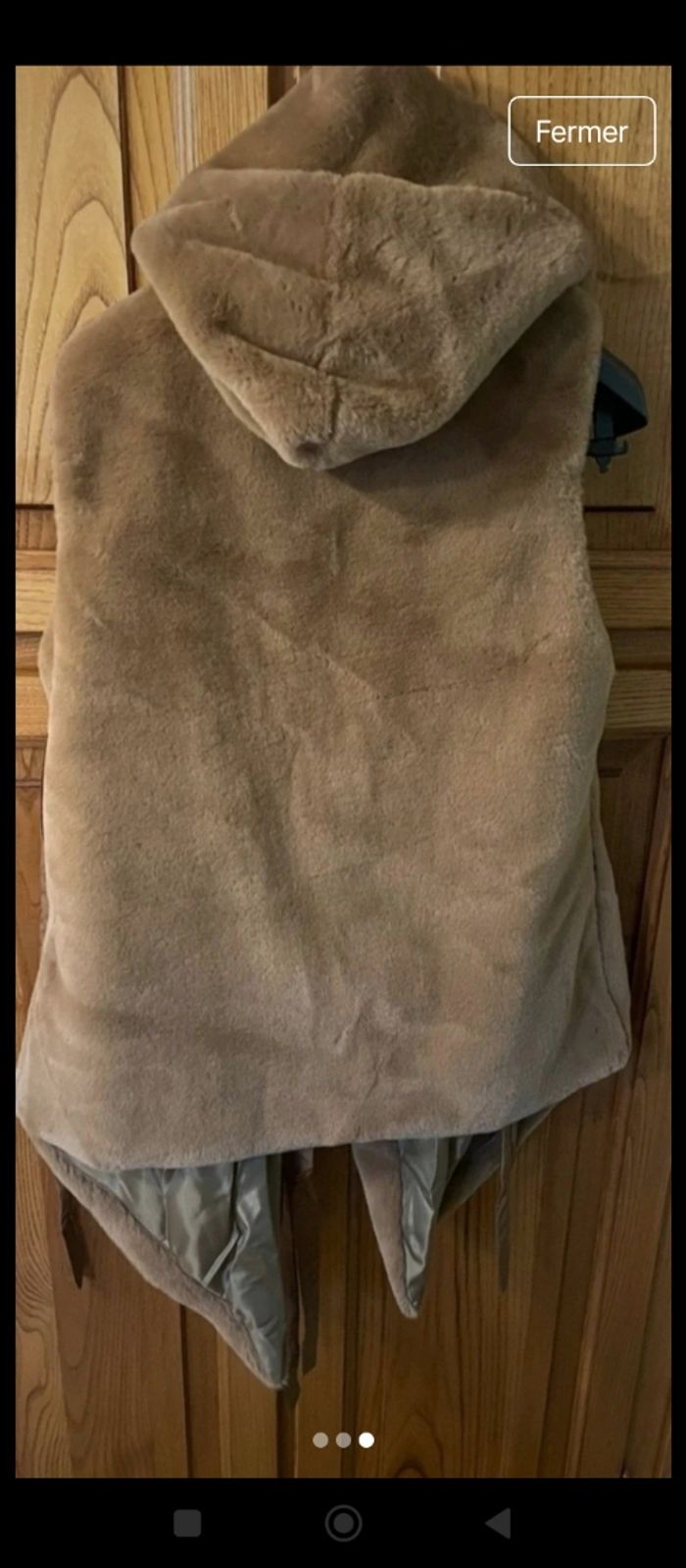 Manteau sans manche - photo numéro 3