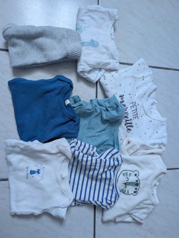 Lot de vêtements 1 mois 
