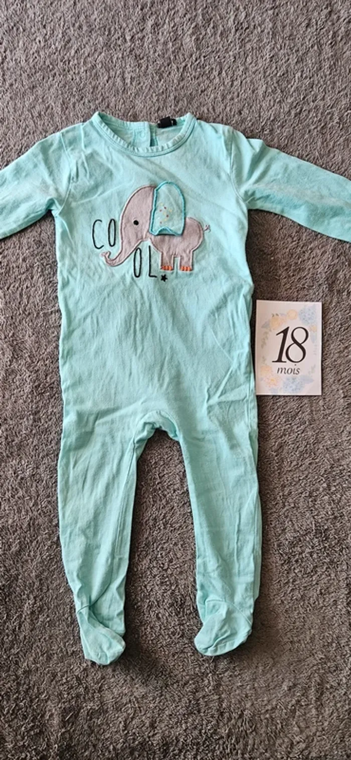 Pyjama 1 pièce 18 mois