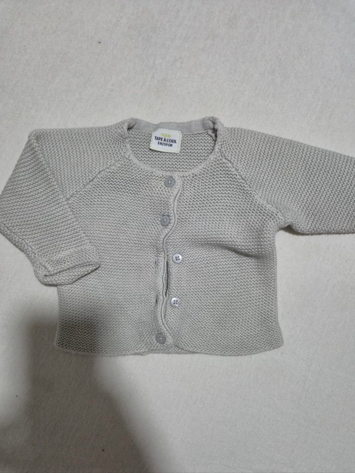 👶 Gilet Tape à l’œil – Taille 3 mois