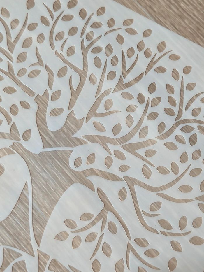 Pochoir arbre - photo numéro 3