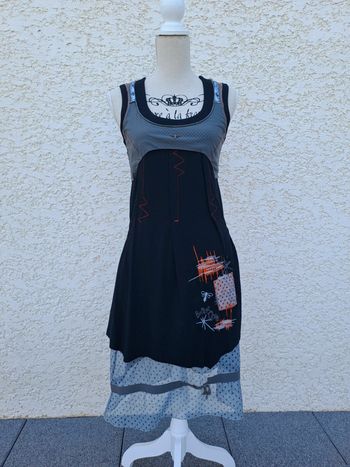 Robe bi matière La mode est a vous t. 38