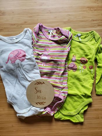 Lot de 3 bodys orchestra