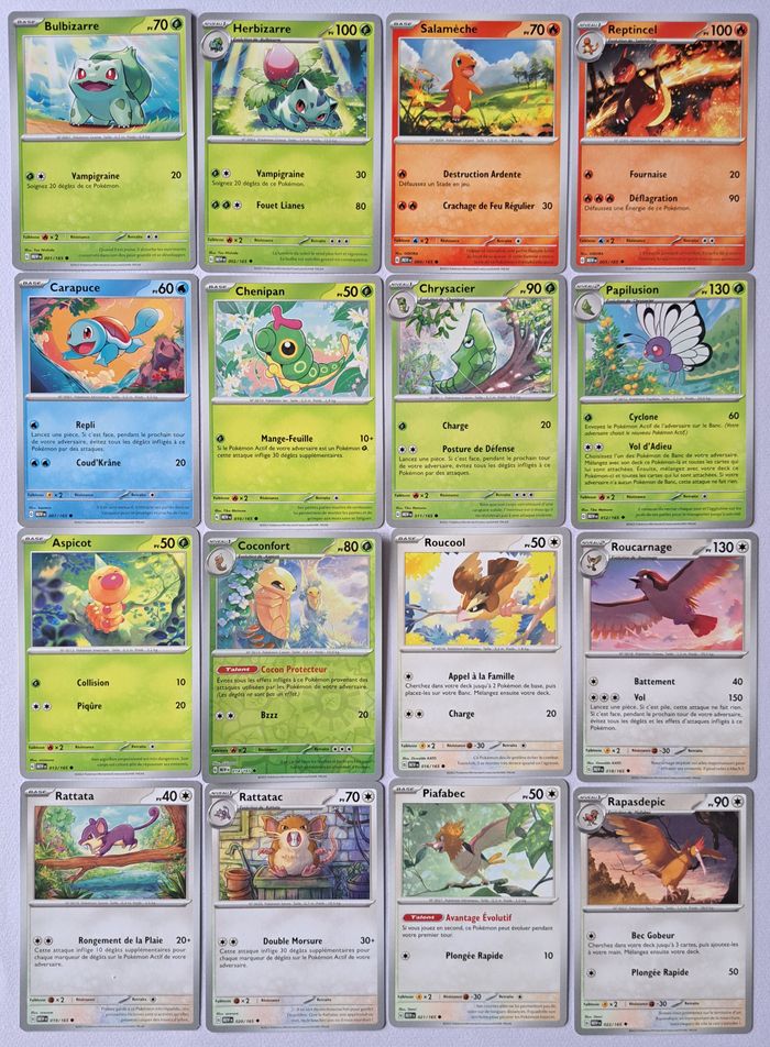 🃏 Collection de 131 cartes Pokémon série EV - 151 de 2024 - photo numéro 2