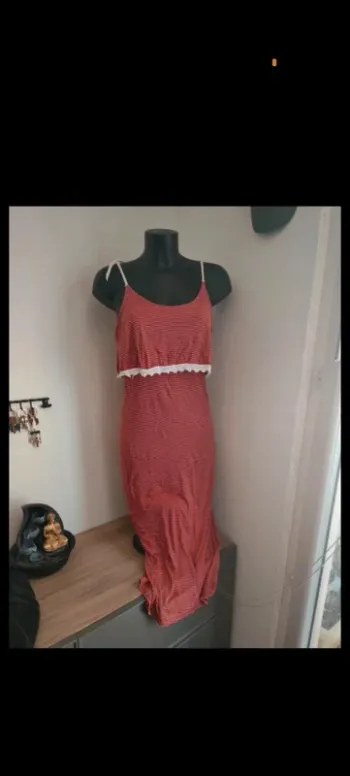 Robe maxi fine taille 38
