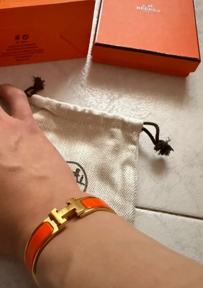 Bracelet Hermès clic H en PM neuf - photo numéro 7