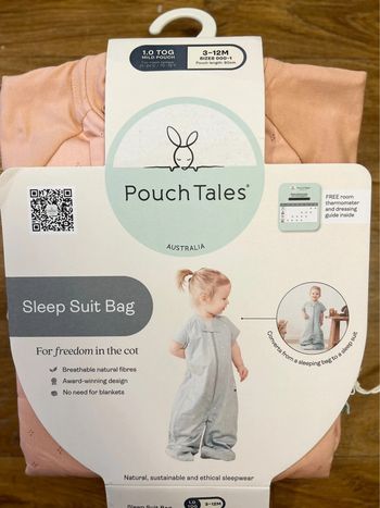(New) sleep suit bag 3-12m 1.0 tog